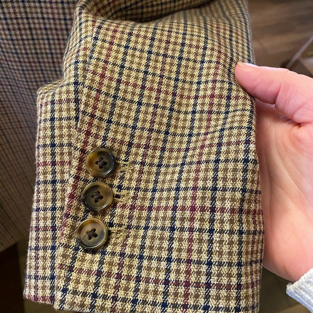 Mango Checked Blazer - Picture 4 of 7